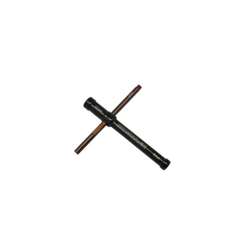 ARROWMAX AM-190002 Cross Wrench Glow Plug 8mm/ Clutch Nut 10mm