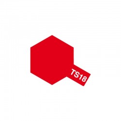 TAMIYA TS-18 Metallic Red...