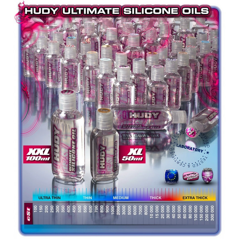 HUDY 106330 Silicone Oil 300 cSt 50ml
