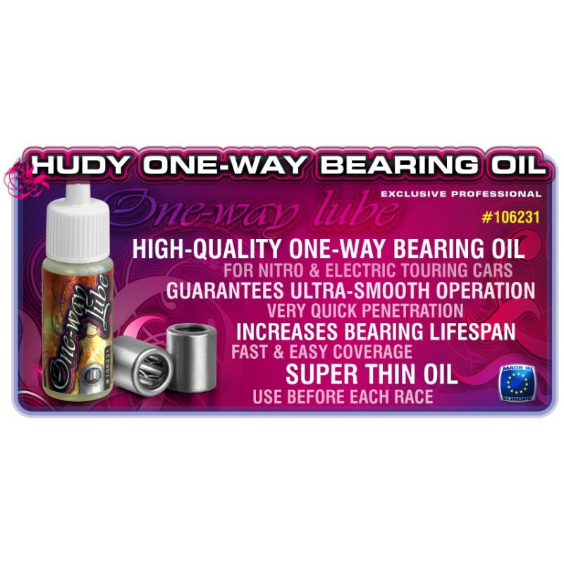 HUDY 106231 OneWay Bearing Oil