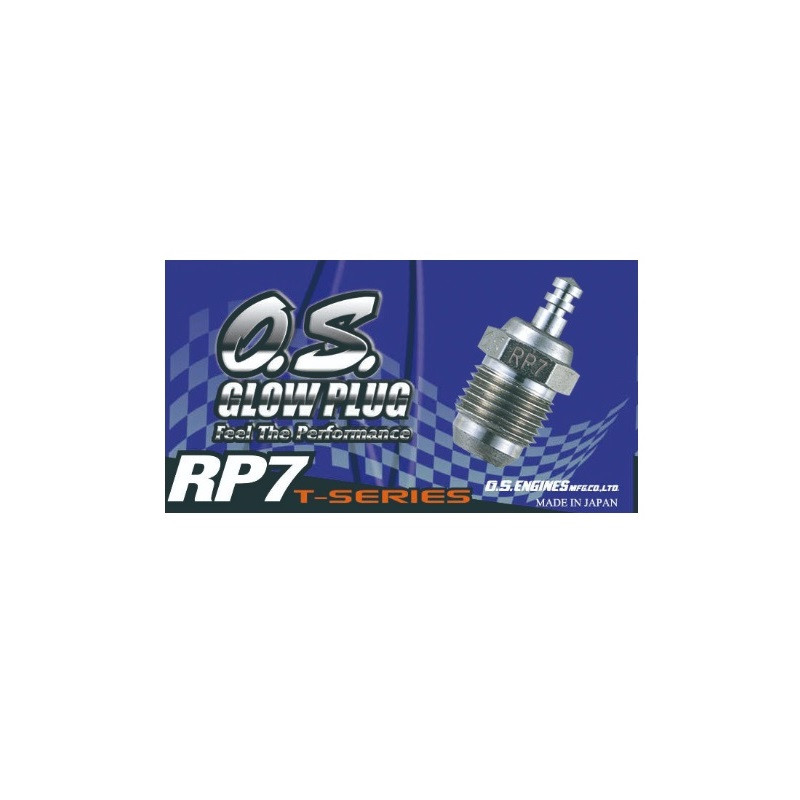 O.S. Engine RP7 Turbo Glow Plug On Road - Medium