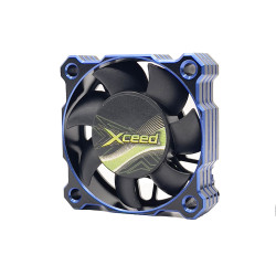 XCEED 106038 Aluminium Fan Axial Flow 40mm Blue
