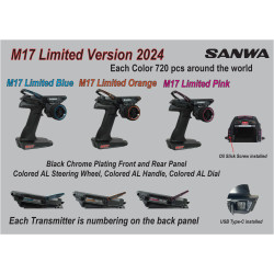 SANWA M17 Limited Edition '24 (Blue)