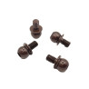 SERPENT 601232 Steering Block Ball Stud V2 (4)