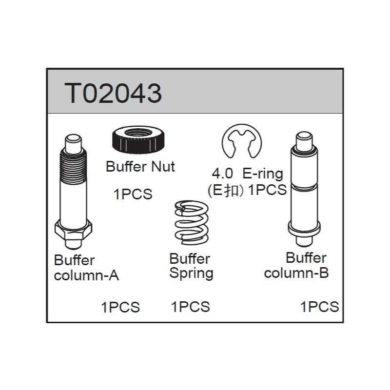 Team C T02043 Steering Buffer Set