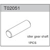 Team C T02051 Idler Gear Shaft