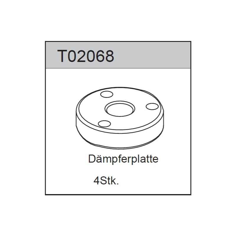 Team C T02068 Shock Piston (4)