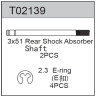 Team C T02139 Rear Shock Shaft (2)
