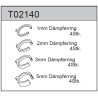 Team C T02165 Shock Spring Adjuster Ring Set (16)