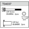 Team C T04037 Differential Screw + Nut