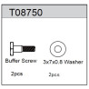 Team C T08750 Buffer Screws (2)