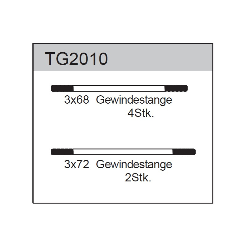Team C TG2010 Turnbuckle Set (6)