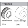 Team C TG2020 Front Tyres + Inserts (2)