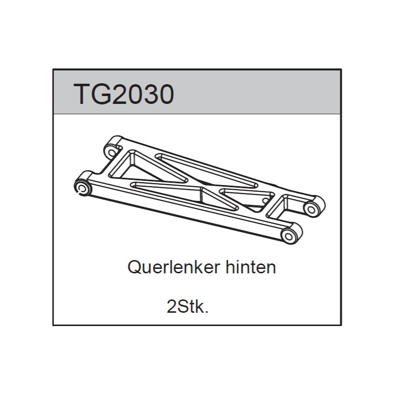 Team C TG2030 Rear Lower Arm (2)