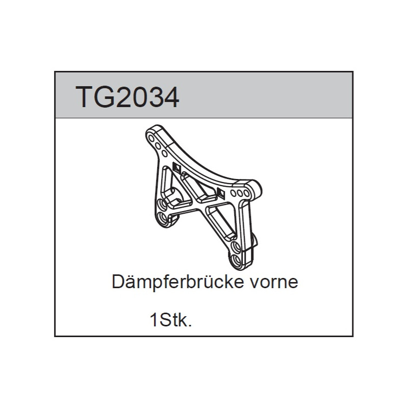 Team C TG2034 Front Shock Tower