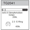 Team C TG2041 Rear Shock Shaft (2)