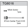 Team C TG8016 Centre-Front CVD Shaft