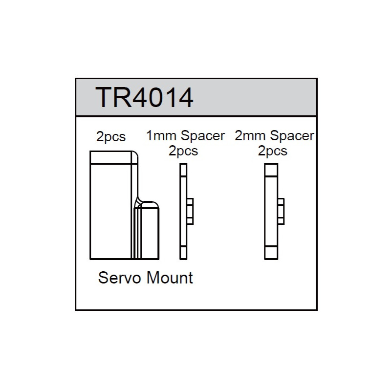 Team C TR4014 Servo Mount