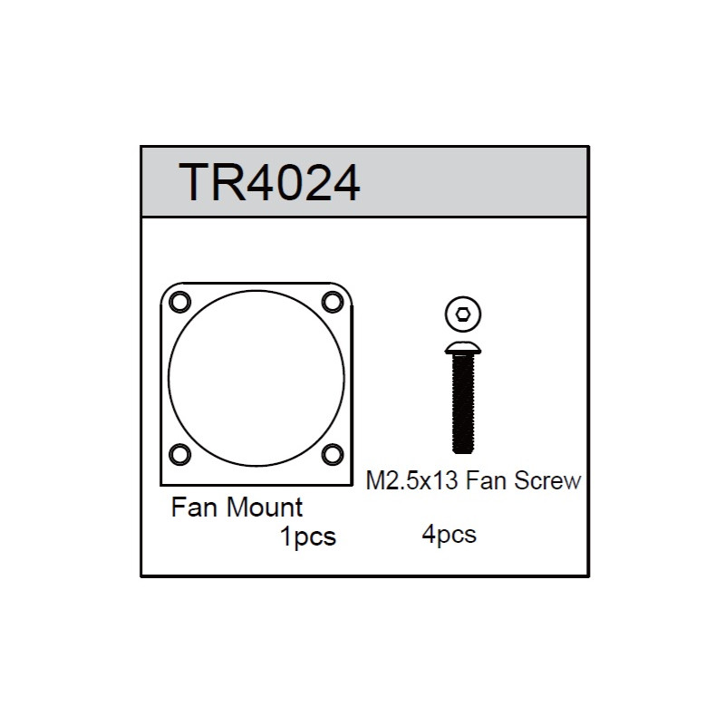 Team C TR4024 Fan Mount