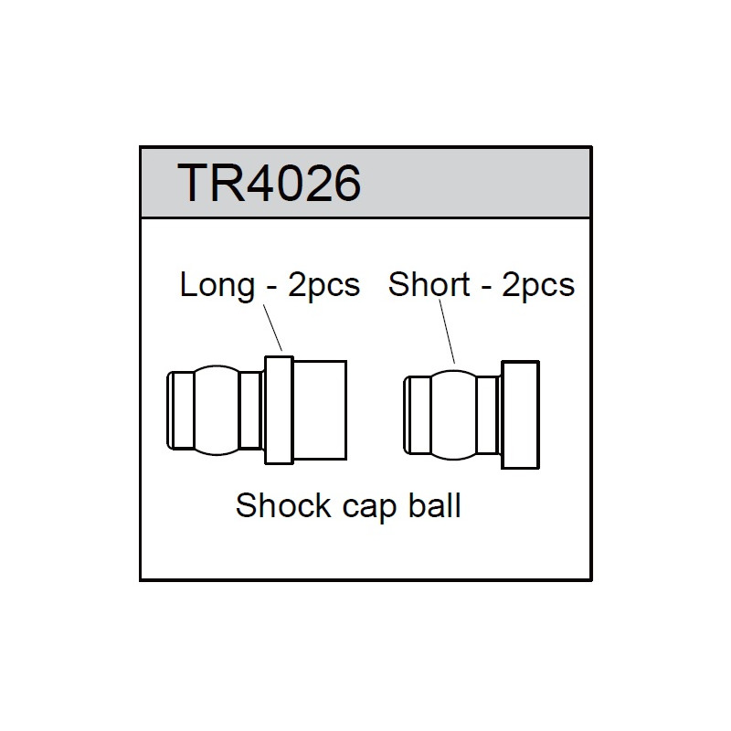 Team C TR4026 Shock Cap Insert (4)