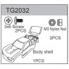 Team C TG2032 Pre-Painted Body