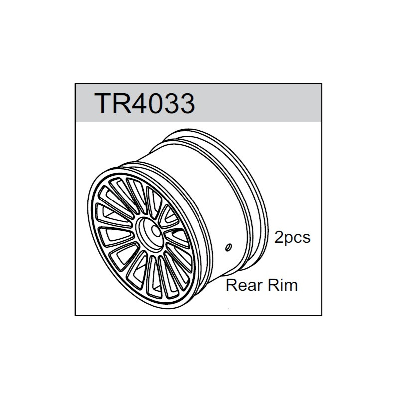 Team C TR4033 Rear Rim (2)
