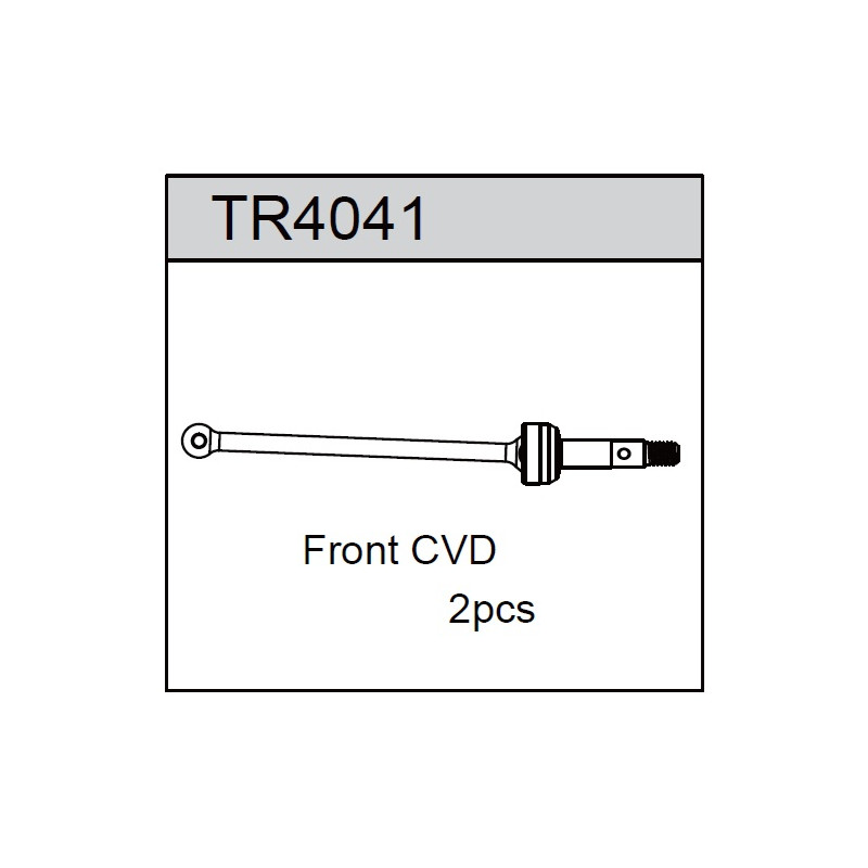 Team C TR4041 Front CVD Set (2)