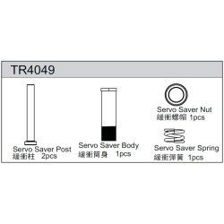 Team C TR4049 Servo Saver Set