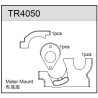 Team C TR4050 Motor Mount Set (3)