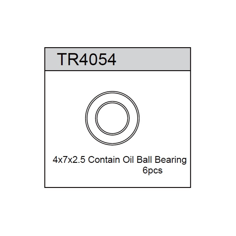 Team C TR4054 Ball Bearing 4x7x2.5mm (6)