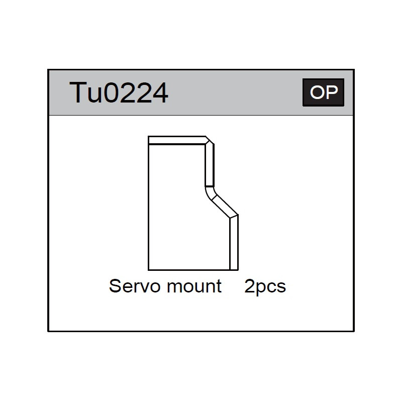 Team C TU0224 Aluminium Servo Mount (2)