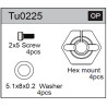 Team C TU0225 12mm Wheel Hex (4)