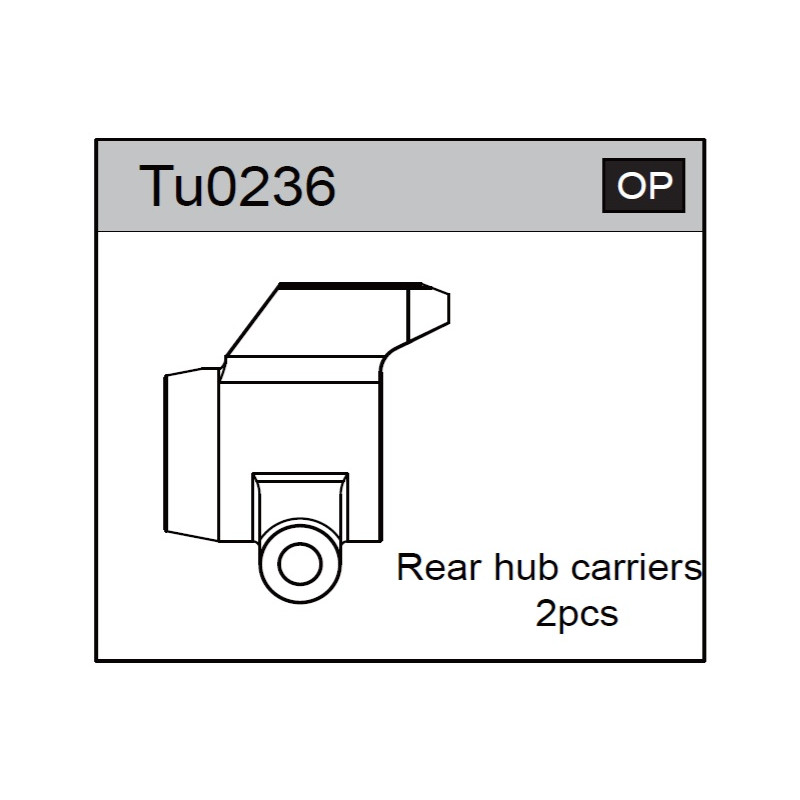 Team C TU0236 Aluminium Rear Hub Carriers (2)