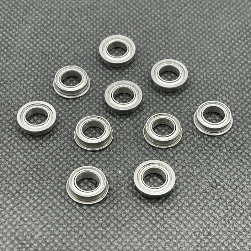 5x10x4mm Flanged Ball Bearing (10 pcs)
