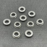 5x10x4mm Flanged Ball Bearing (10 pcs)