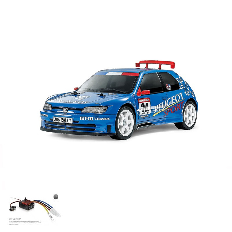 TAMIYA 58746 PEUGEOT 306 MAXI (BT-01) with ESC