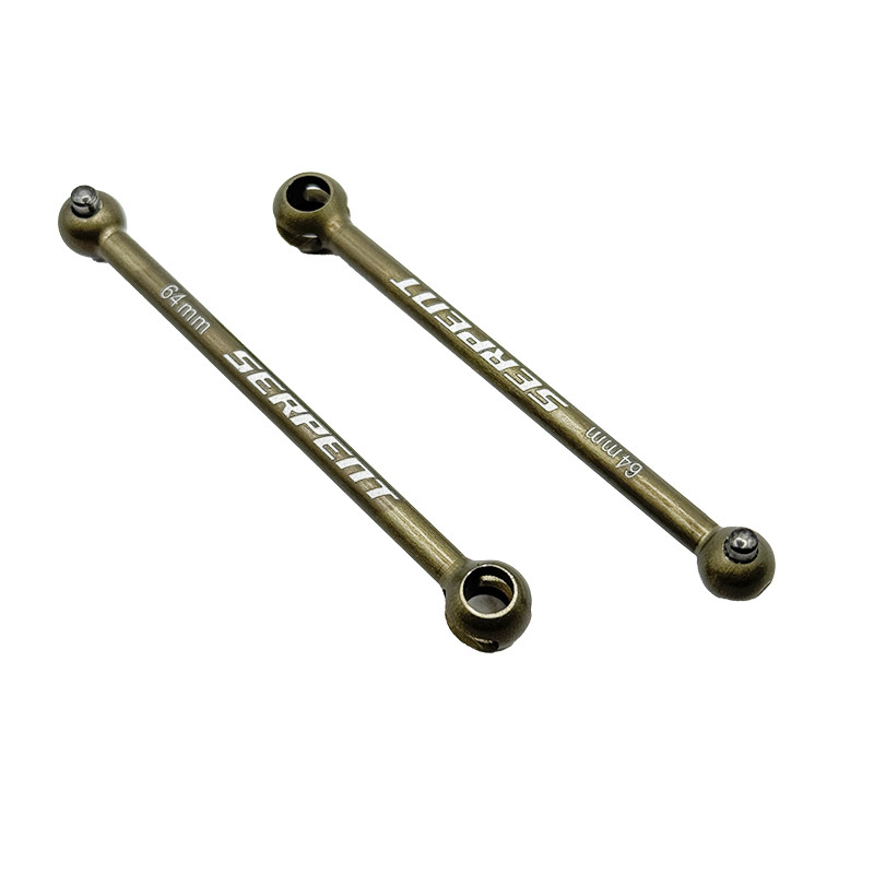 SERPENT 903601 Front Aluminium CVD Driveshaft 64mm (2)