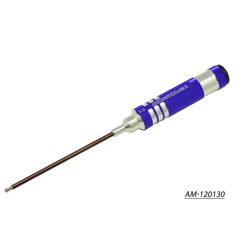 ARROWMAX AM-120130 3.0 x 120mm Ball Metric Allen Wrench