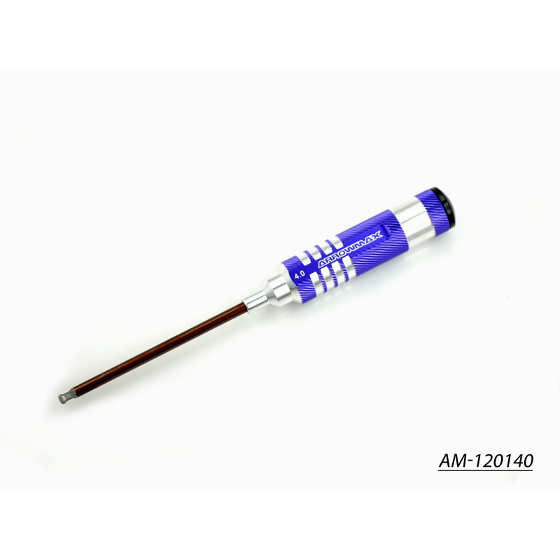 ARROWMAX AM-120140 4.0 x 120mm Ball Metric Allen Wrench