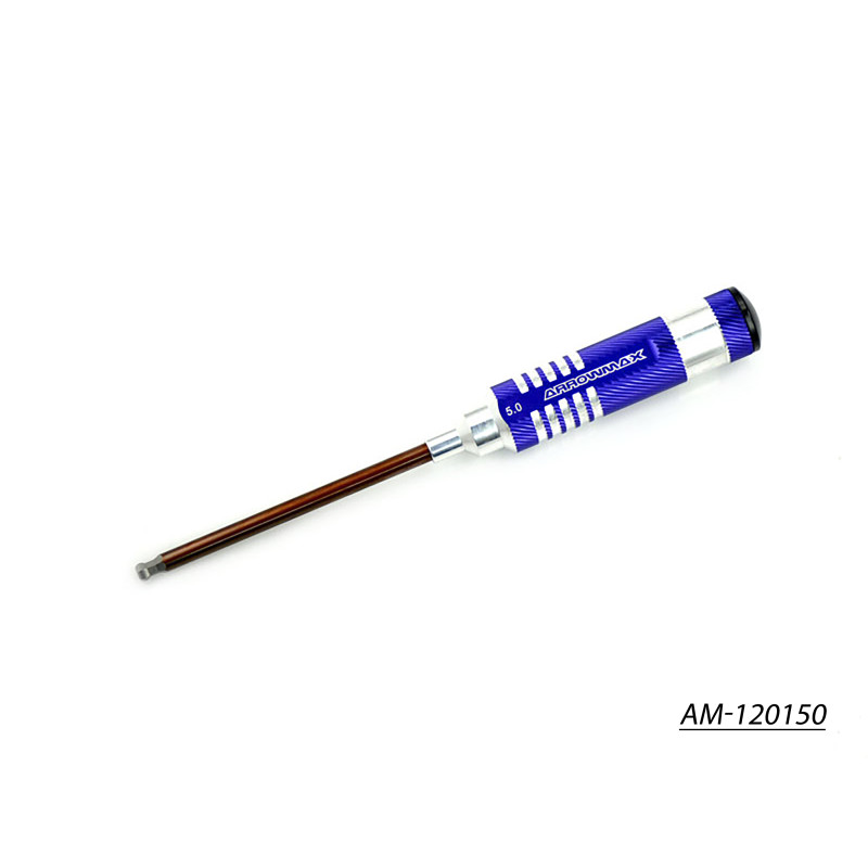 ARROWMAX AM-120150 5.0 x 120mm Ball Metric Allen Wrench