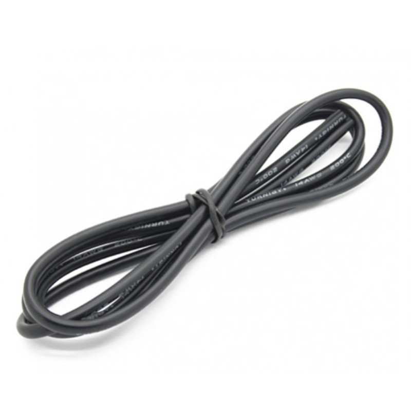 XCEED 107247 14AWG Silicone Wire 1m (Black)