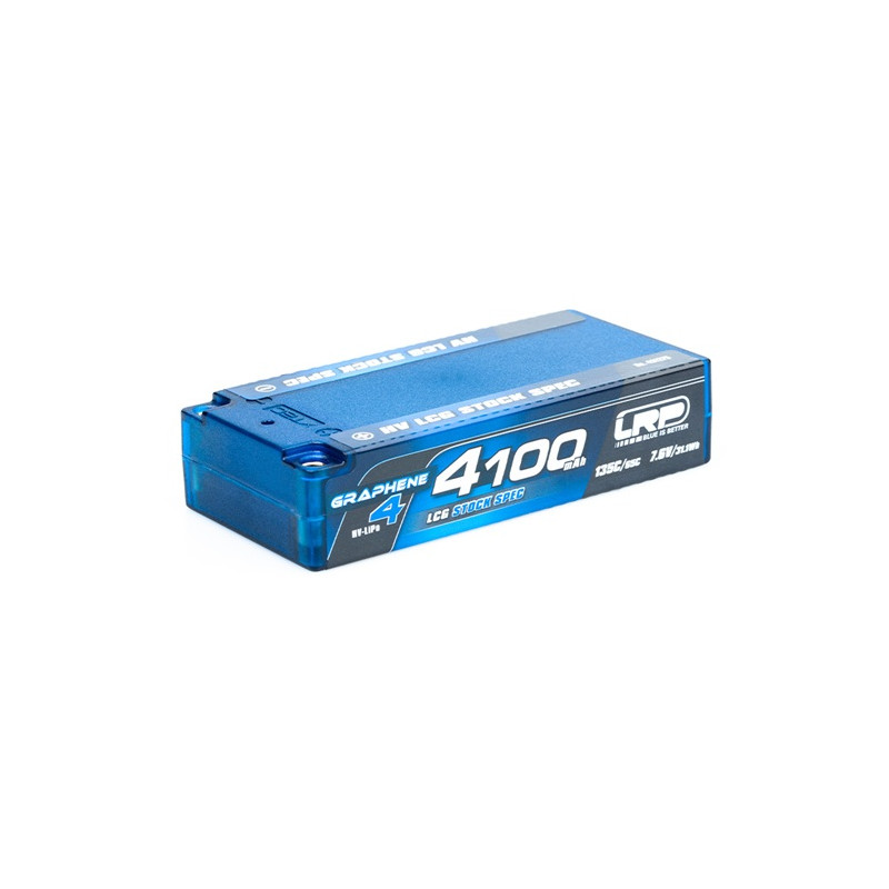 LRP 431275 GRAPHENE-4 HV Stock 4100mAh 7.6v 135C Li-PO - Shorty