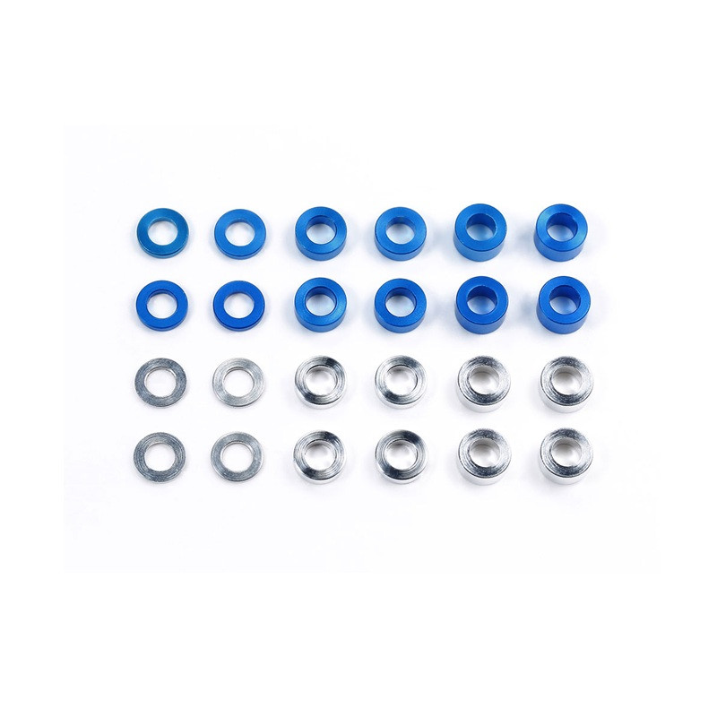 TAMIYA 53539 5.5mm Aluminium Spacer Set (24)