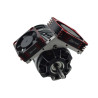 XCEED 106021 1:8th Aluminium Fan (Twins) Holder for 30mm & 40mm Fan