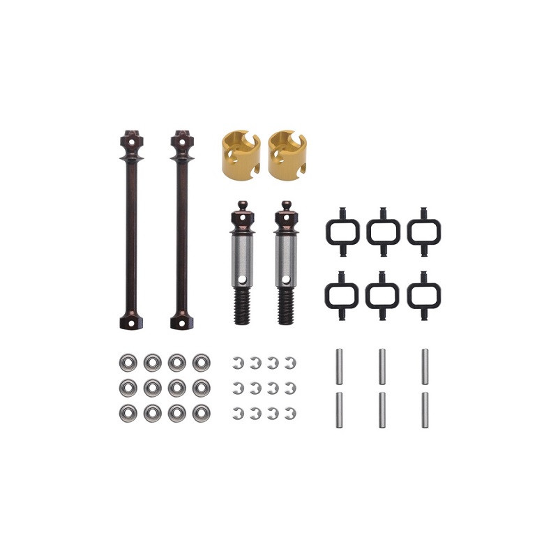 SERPENT 401934 DJC Ball Bearings Driveshaft Set (2)