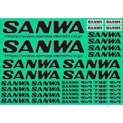 SANWA 107A90535A Decal...