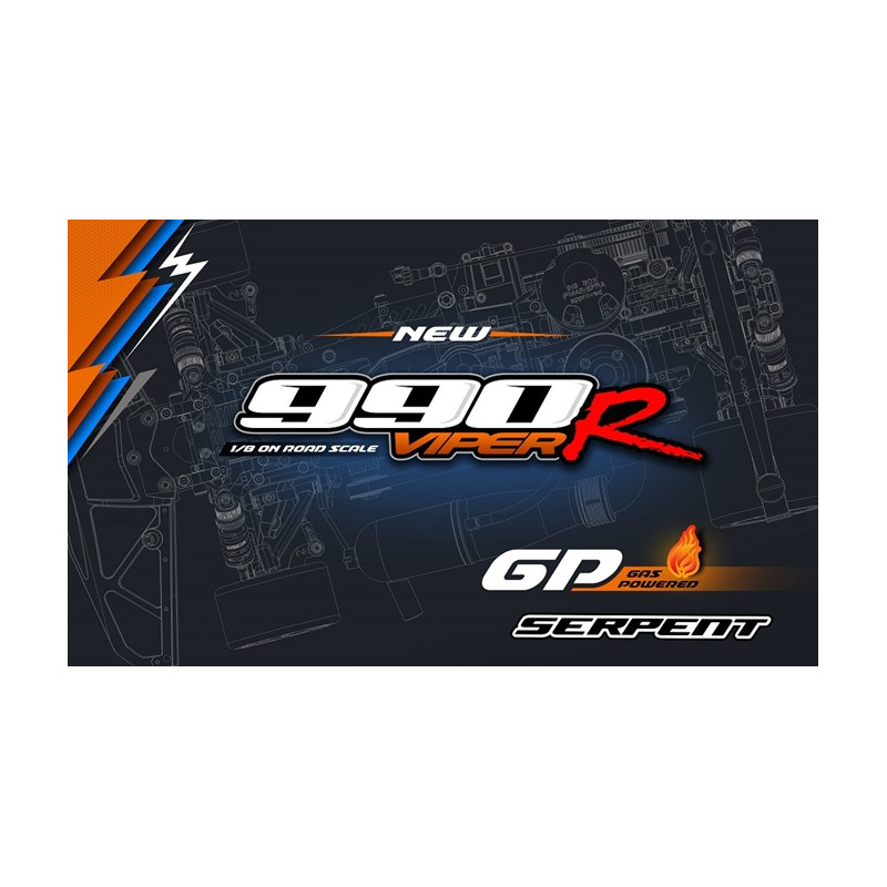 SERPENT 990R 1:8th GP On Road 4WD