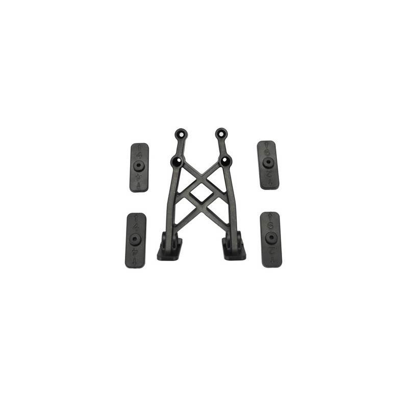 SERPENT 601066 Wing Mount Set V2 SRX8