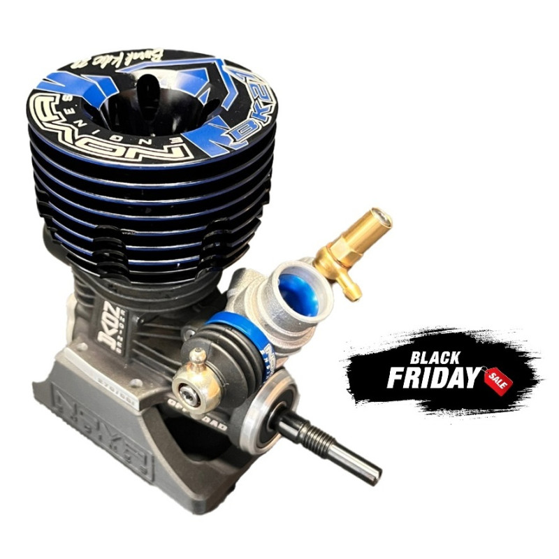 NOVA .21 BK27 3 Port Off-Road Nitro Engine (DLC Shaft + Ceramic Bearing)