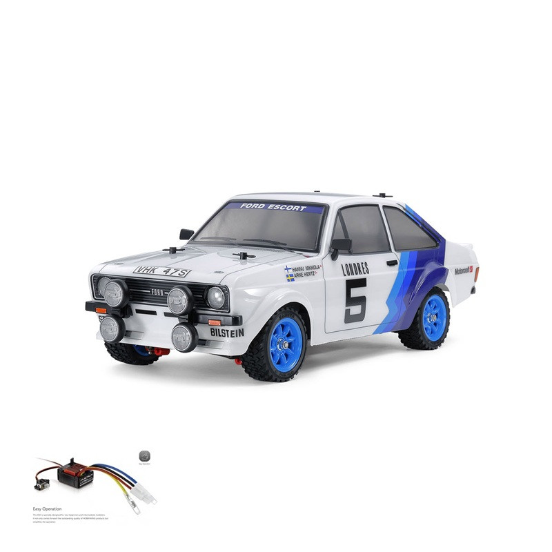 TAMIYA 58687 Ford Escort MF-01X + ESC